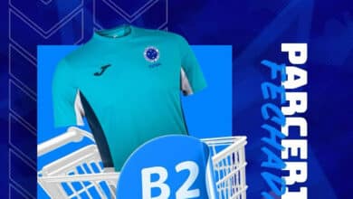 Cruzeiro Futsal anuncia parceria com loja para venda das camisas da equipe