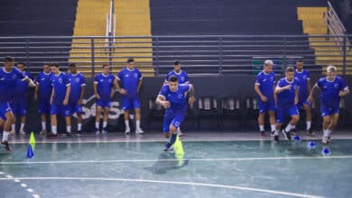 Veja a numeração e idade dos jogadores do Cruzeiro Futsal