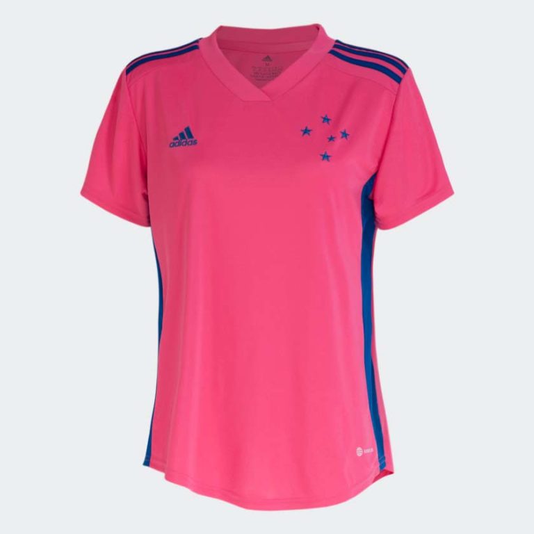 Camisa rosa do Cruzeiro já está disponível no site da Adidas