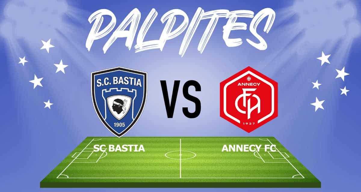 Palpites SC Bastia x Annecy FC - Ligue 2 - 15042023