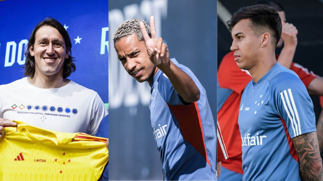 Cássio, Matheus Pereira e Kaio Jorge reforçam o Cruzeiro