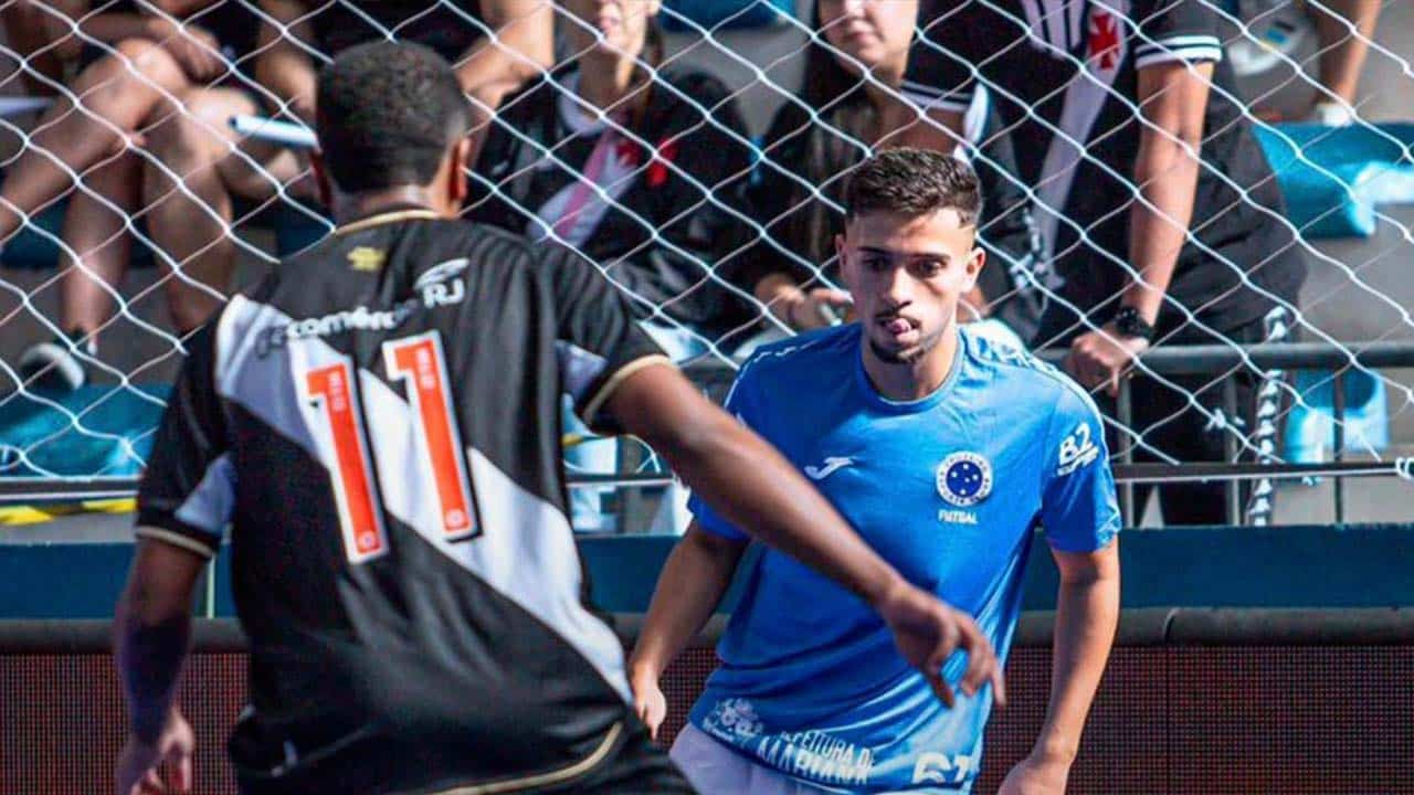 Cruzeiro perde para o Vasco e sofre primeira derrota no Campeonato Brasileiro de Futsal